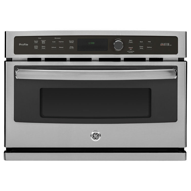 GE Profile™ 27" 1.7 Cubic Feet Electric Convection Oven/Microwave